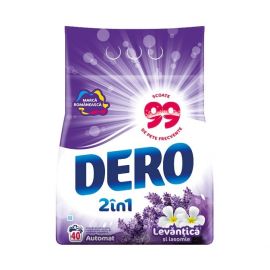 Detergent automat Dero 2in1 Levantica si iasomie, 4kg, 40 spalari