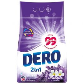 Detergent automat Dero 2in1 Levantica si iasomie, 6kg, 60 spalari