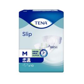 Scutece pentru incontinenta adulti, Tena Slip Super, marime M, 10 bucati