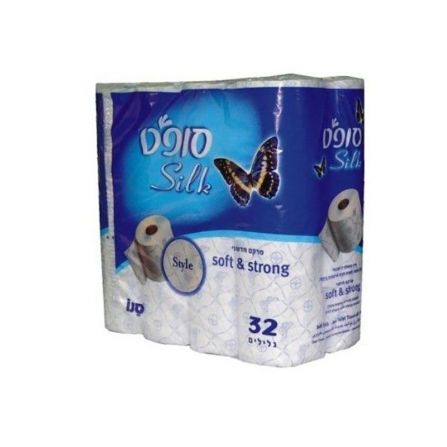 Hartie igienica Sano Soft Silk White, 2 straturi, 32 role