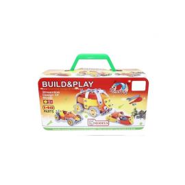 Pachet 148 de piese eMazing, creativ și educativ, pentru construit masini