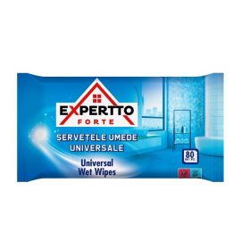 Servetele umede universale Expertto Forte, 80 buc / pachet