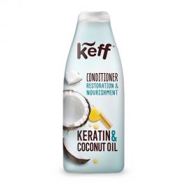 Balsam de par Keff Cheratina cu Ulei de Cocos pentru restaurare si protectie  500ml