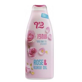 Sampon, Keff, Ulei de Trandafir & Ulei de Kukui, pentru hidratare, 500 ml