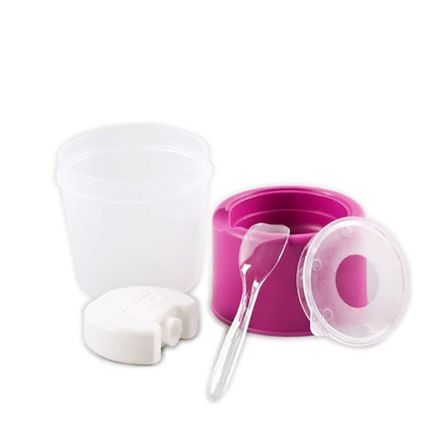 Set/kit pentru iaurt YO KIT roz