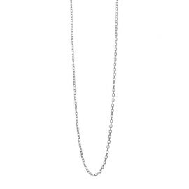 Colier din argint 925 cu zale patrate, eMazing, lungime 55 cm