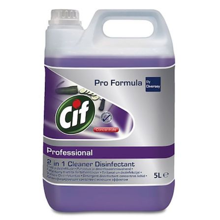 Detergent Dezinfectant Lichid 2in1 Cif Professional, 5L
