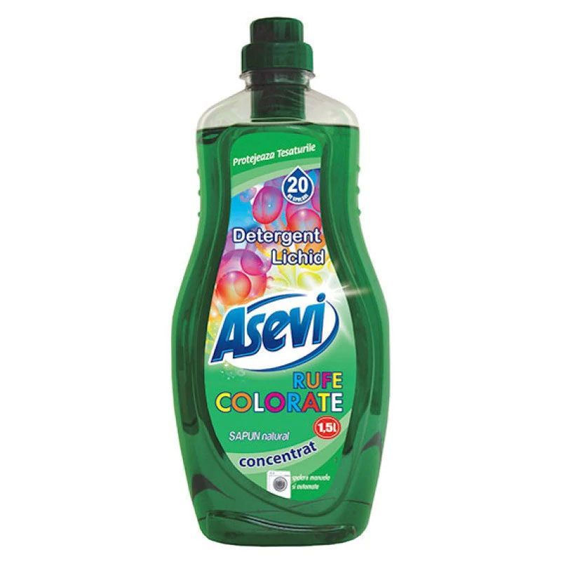 Detergent Lichid Asevi Rufe Colorate 1,5L