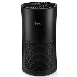 Purificator de aer Levoit LV-H133-RBK, Filtru True HEPA, Filtrare 99.97%, 100% Ozon Free, 50 m², 400m³/h, Touch Screen, Display LCD, Senzor Particule, Negru