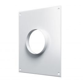 Masca perete metalica cu flansa Ø150, exterior 300х300