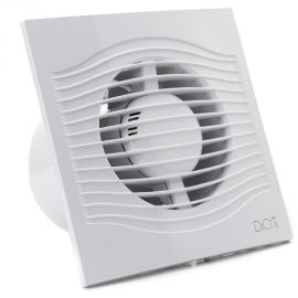 Ventilator baie SLIM 6C MR, Super Silent, Garantie 5 ani, Clapeta antiretur, Motor Long Life 40000h, Debit 250mc/h, Ø150mm