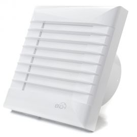 Ventilator baie Ecovent, euro 4a etf, jaluzele automate, Ø100mm, plastic, alb