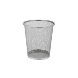Cos rotund din sarma inox, marimea M, diametru 27 cm, gri