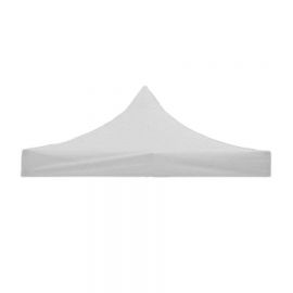 Prelată pentru acoperiș cort eMazing, dimensiuni 3 x 4.5 m, confecționată din material textil Oxford 700D și cauciuc, de culoare albă, rezistenta la apa