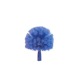 Perie rotunda pentru praf si panza de paianjen albastra