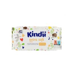 Servetele umede Kindii Baby Extra soft 60 buc