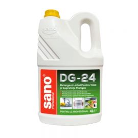 Detergent Lichid Pentru Vase si Suprafete Multiple ,Sano Professional DG-24 ,4 L