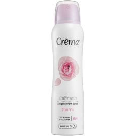 Deodorant spray Crema Refresh Vanilla Rose, 150 ml