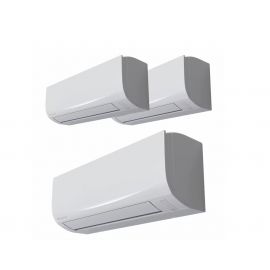 Aparat de aer conditionat multisplit Daikin Sensira, cu trei unitati interne, 2 x 9000 BTU, 1 x 12000 BTU, Unitate externa 24000, Wi-Fi inclus, Alb