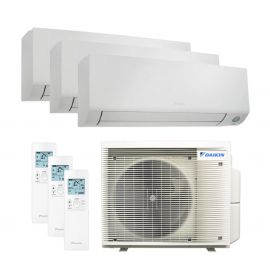 Aparat de aer conditionat multisplit Daikin Perfera cu trei unitati interne FTXM-A, 2 x 9000 BTU, 1 x 12000 BTU, Unitate externa 24000 BTU, Alb