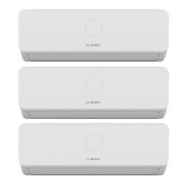 Aparat de aer conditionat multisplit pentru 3 incaperi,Bosch Climate 3200i BOSCH Climate 3200i, 9000/9000/12000 BTU, A++/A+, Inverter, Unitate externa 27000 BTU, Afisaj, alb
