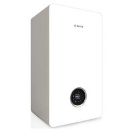 Centrala termica murala cu condensare Bosch Condens 5700i W GC5700iW 30/30 C 23, incalzire 30 kW/ACM 30 kW, Clasa de eficienta energetica A pentru incalzire/preparare ACM, cu profilul de incarcare XL