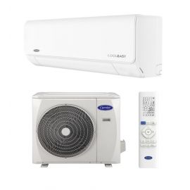 Aparat de aer conditionat Carrier CoolEasy, 9000 BTU, Wi-Fi, Triplu Filtru, Auto-Restart, Sleep Mode, Alb