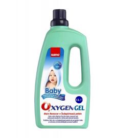 Solutie pentru pete dificile rufe copii SANO Oxygen Gel Baby, 1 L