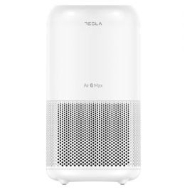 Purificator Tesla Air6 MAX, CADR 400 m3/h, Wi-Fi, Senzor calitate aer, Sleep Mode, Timer, Filtru HEPA+Carbon Activ+Catalyst, Lumina UV-C, Alb