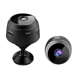 Minicamera WiFi Portass, Full HD, detectie miscare, notificari push, unghi 120°, monitorizare live prin TTLock, compatibila Android/iOS, alimentare USB-C / 220V