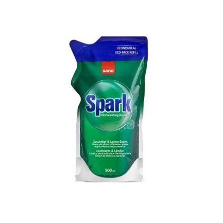 Detergent Vase Sano Spark Castravete Rezerva 500 ml