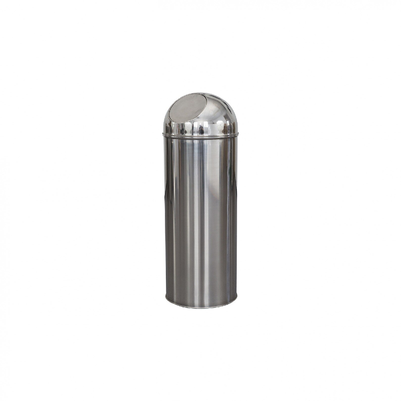 Cos gunoi, inox, 30 litri, capac Push