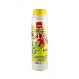 Praf de curatat cu inalbitor Sano X Lemon, 600 g