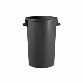 Bidon cu manere, fara capac, 50 litri negru