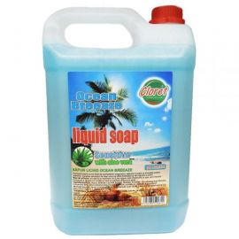 Sapun Lichid Cloret Ocean Breeze Sensitive cu Aloe Vera, 5l