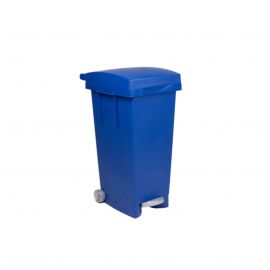 Pubela cu pedala, 80 litri, Big Tata, albastra