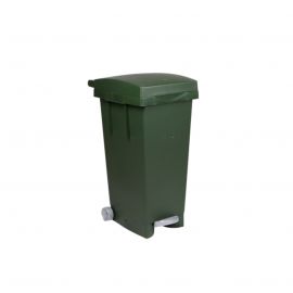 Pubela cu pedala, 80 litri, Big Tata, verde