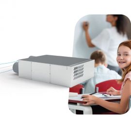 HELTY FLOW 800 STEEL  - MONTAJ TAVAN SAU PERETE ( 800 mc/h)