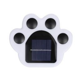 Lampa solară LED "Laba de urs" pentru gazon sau grădină, rezistentă la apă, eMazing, iluminare alb rece