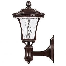 Lumină solară de exterior, montaj pe perete, eMazing, Nuanță alb rece, 417 g, 30 x 18.5 cm