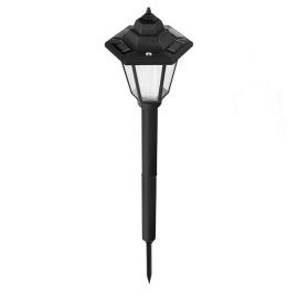 Lampa solara hexagonala de gradina  eMazing, Alb Rece