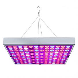 Plafonieră LED 15W eMazing pentru cultivarea plantelor în spații interioare, cu suport de montare, construcție din ABS, dimensiuni 25 x 25 cm, Multicolor