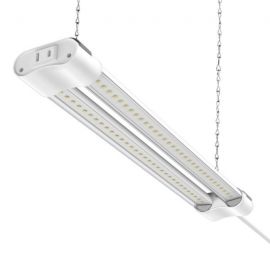 Dispozitiv dublu de iluminat pentru cultivarea plantelor eMazing, 50 cm lungime, tehnologie LED T5, optim pentru întregul proces de creștere, fără efecte adverse, lumina albă caldă