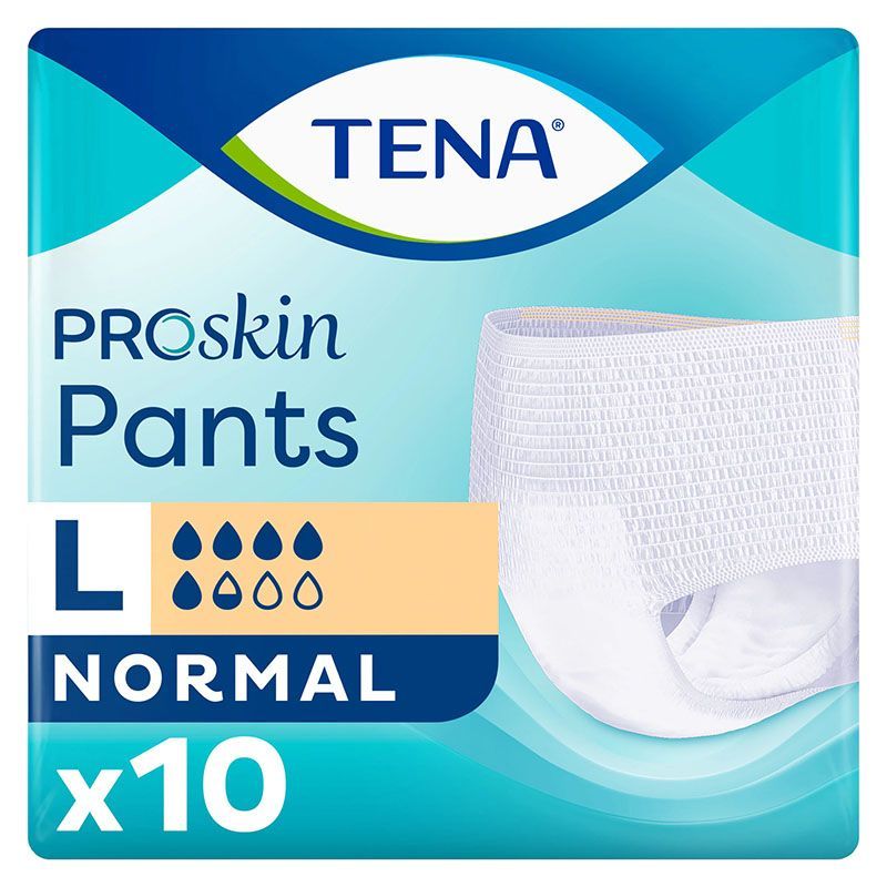 Scutece pentru adulti tip chilot Tena Pants Normal, L, 10 buc