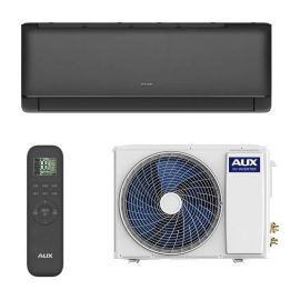 Aparat aer conditionat AUX C-Series Black,12 000 BTU/h, WiFi inclus, Sleep Mode, Auto Curatare, Auto Diagnosticare, Auto Restart, 4D AirFlow